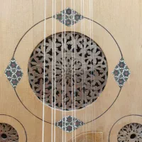 عود استاد عابدینی|سازهای سنتی|همدان, |دیوار