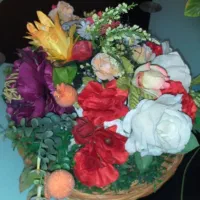 سبد گل مصنوعی نو  و باکس گل سایز یزرگ|گل مصنوعی|کرج, شهرک شهرداری|دیوار