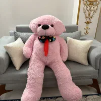 خرس بزرگ صورتی نو