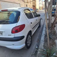 پژو 206 تیپ 2 مدل1400 بدون رنگ