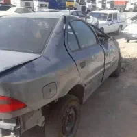 سمند دوگانه تصادفی|خودرو سواری و وانت|فولادشهر, مدیسه|دیوار