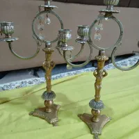 شمعدان قدیمی|کلکسیون اشیاء عتیقه|رشت, یخسازی|دیوار