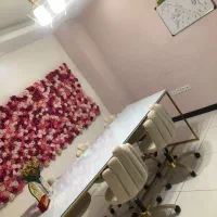 گرین وال طرح گل صورتی