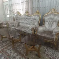 مبلمان استیل ۹ نفره|مبلمان خانگی و میز عسلی|مشهد, فرهنگ|دیوار