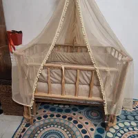 گهواره و تخت کنار مادر چوبی فرشته آنجل لند اصل|تخت و صندلی بچه|تهران, شهرک ابوذر|دیوار