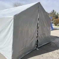 چادر پارکینگ و سایه‌بان خیمه‌ای کانتینری - ضدآب|کوهنوردی و کمپینگ|خوانسار, |دیوار
