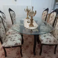ست مبل ومیز نهارخوری سلطنتی ۸نفره|مبلمان خانگی و میز عسلی|کرمانشاه, |دیوار