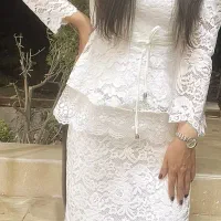 فقط یک بار پوشیده شده برای مراسم