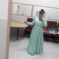 پیراهن مجلسی مزون دوز کاملا نو قیمت ۶ میلیون