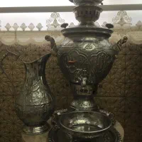 سماور گازی قلمکاری برند نگار اصفهان