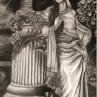 نقاشی سیاه قلم