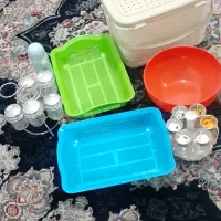 ظروف‌ووسایل‌منزل|ظروف نگهدارنده، پلاستیکی، یک‌بارمصرف|قم, سید معصوم|دیوار