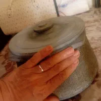 قابلمه سنگی  بزرگ ۸نفره تو انباری بوده|ظروف پخت‌وپز|فردیس, منظریه|دیوار