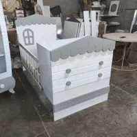 سیسمونی کلبه تخت نوزاد نوجوان کمد لباس بوفه