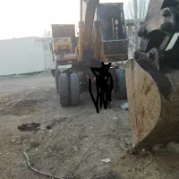 فروش یکدستگاه بیل لیبهر 912چرخ لاستیکی