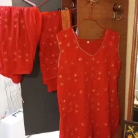 لباس هندی و پنجابی فری سایز تا ۴۴