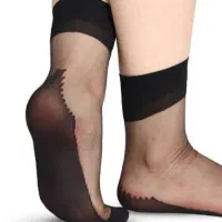 جوراب شیشه ای مشکی