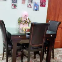 فروش میز ناهار خوری چهار نفره و بوفه