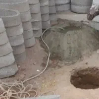 چاه کن چای فاضلاب