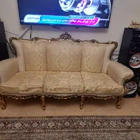 مبلمان 9 نفره بهمراه نهار خوری 6 نفره در حد نو|مبلمان خانگی و میز عسلی|تهران, دردشت|دیوار