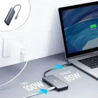 هاب ۷ پورت پریمیوم Anker مدل A8346|قطعات و لوازم جانبی رایانه|سردشت, |دیوار