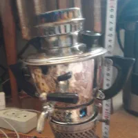 سماور نفتی قدیمی عتیقه ۳۰ سانتی|کلکسیون اشیاء عتیقه|باسمنج, |دیوار