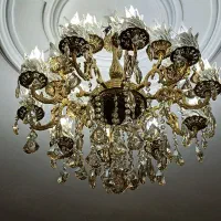 لوستر برنجی