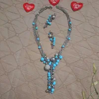 ست گردنبند و گوشواره