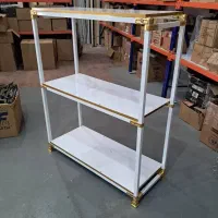 قفسه طبقاتی کف چوب کف ام دی اف قابل تنظیم