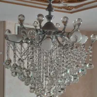 لوستر 8شعله سالم|لوستر و چراغ آویز|شهریار, شهرک شاهد|دیوار