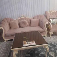 مبل هفت نفره با میز ناهار خوریش|مبلمان خانگی و میز عسلی|تهران, ائمه اطهار|دیوار