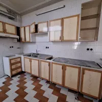 کابینت آشپزخانه فلزی با سینک و هود