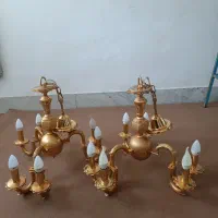 لوستر آبکاری طلا