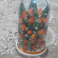 گل شیشه  ای باکس دار