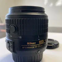 لنز ۱۸-۵۵ نیکون در حد با فیلتر یو وی