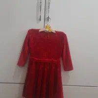 پیراهن مخمل دخترانه|کفش و لباس بچه|گرگان, |دیوار