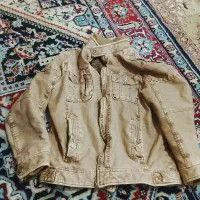 کاپشن چرم اصل