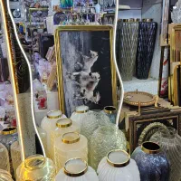 آینه دفرمه نئون دار|آینه|یاسوج, |دیوار