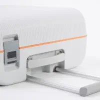 چمدان خارجی برند اکولاک سایز بزرگ رنگ نارنجی|کیف، کفش، کمربند|بهبهان, |دیوار