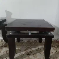 میز عسلی چوبی ، کنار مبلی