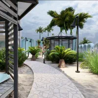 طراحی اجرای فضای سبز،روفگاردن،الاچیق،ابنما،استخر