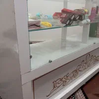 ویترین ام دی اف و شیشه ای|کتابخانه، شلف، قفسه‌های دیواری|تربت‌حیدریه, کلاته توکلی|دیوار