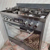 اجاق گاز دورتمام استیل طرح یطالیایی