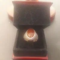 نگین عقیق یمن/ رکاب نقره تراش خراسان|جواهرات|قزوین, |دیوار