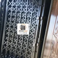 پنج گل آکاردیونی حرفه ی درب مشکی مسی ضدخش حفاظ