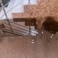 میز وسط و گل میز شیشه ای