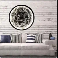 تابلو ماه|تابلو، نقاشی، عکس|رشت, منظریه|دیوار