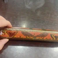 قلمدان قاجاری کهنه نقره|کلکسیون اشیاء عتیقه|تهران, فردوسی|دیوار