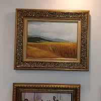 تابلو نقاشی نفیس گندمزار