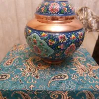 شکلات خوری مسی حک شده اقا جانی